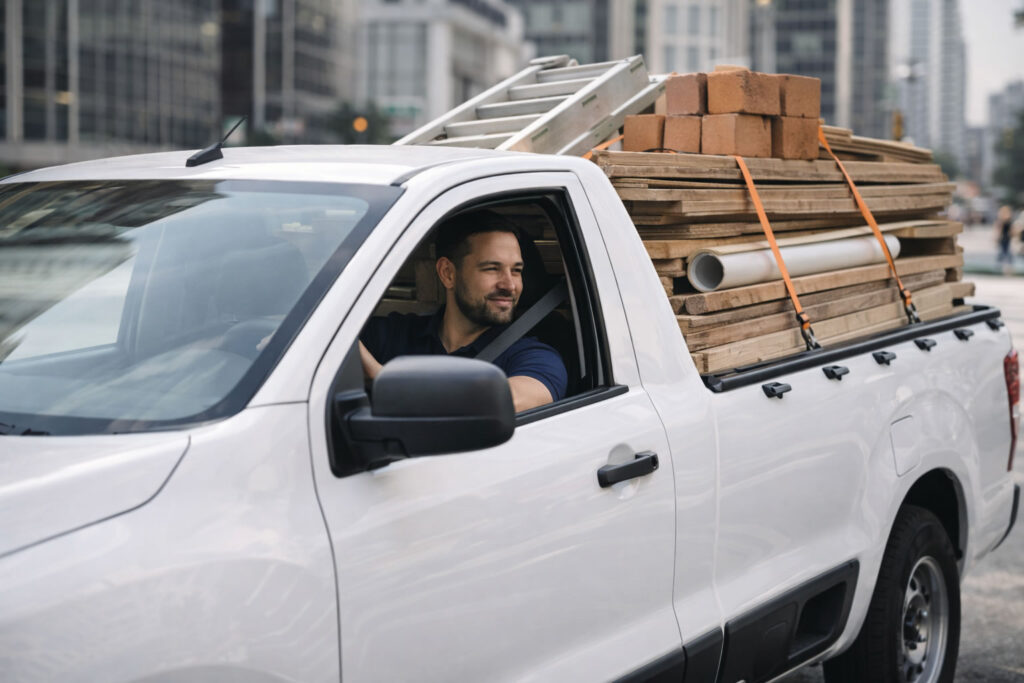 Pick-up para Cargas Pesadas e Grandes Dimensões